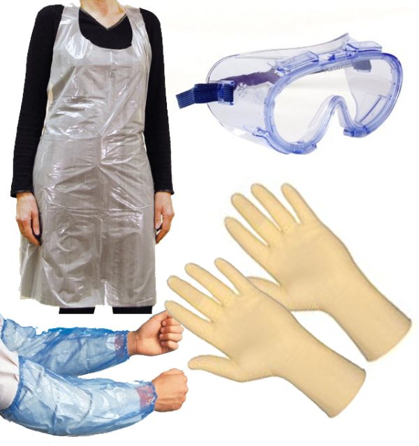 1 Disposable Apron - Adult