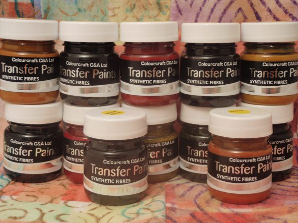 Fabric Transfer Paint Class Set of 6 x 150ml