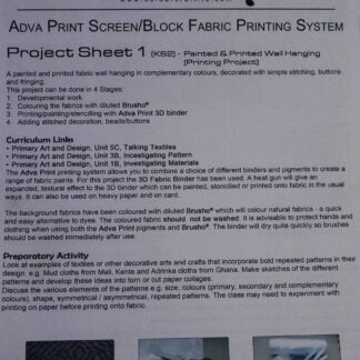 Adva-Print Project Sheet 1 - Painted/Printed Wall Hanging-0