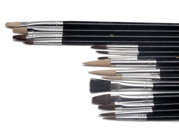 Pack of 15 Assorted Artists Brushes