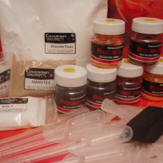The Complete Procion Starter Kit 6 x 10g Dyes