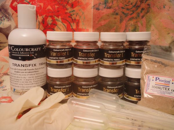 The Complete Fabric Transfer Dye Kit - 8 x 10g TrFix