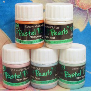 Pastel Pearl Fabric Paint-0