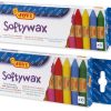 Softy Wax Crayons Assorted-0